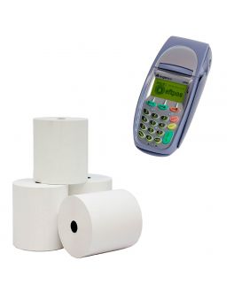 De thermische rollen met een formaat van 57x47x12 voor de Ingenico i7910 pinautomaat