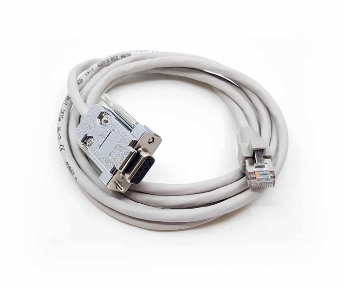 Kassakoppelingskabel seriële kabel  - Verifone Vx570 + Vx810/20 opgerold