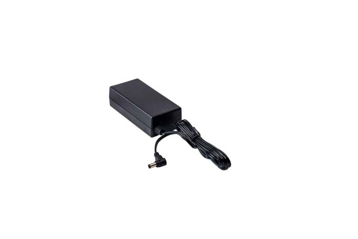 De voeding van de Verifone VX680 pinautomaat.